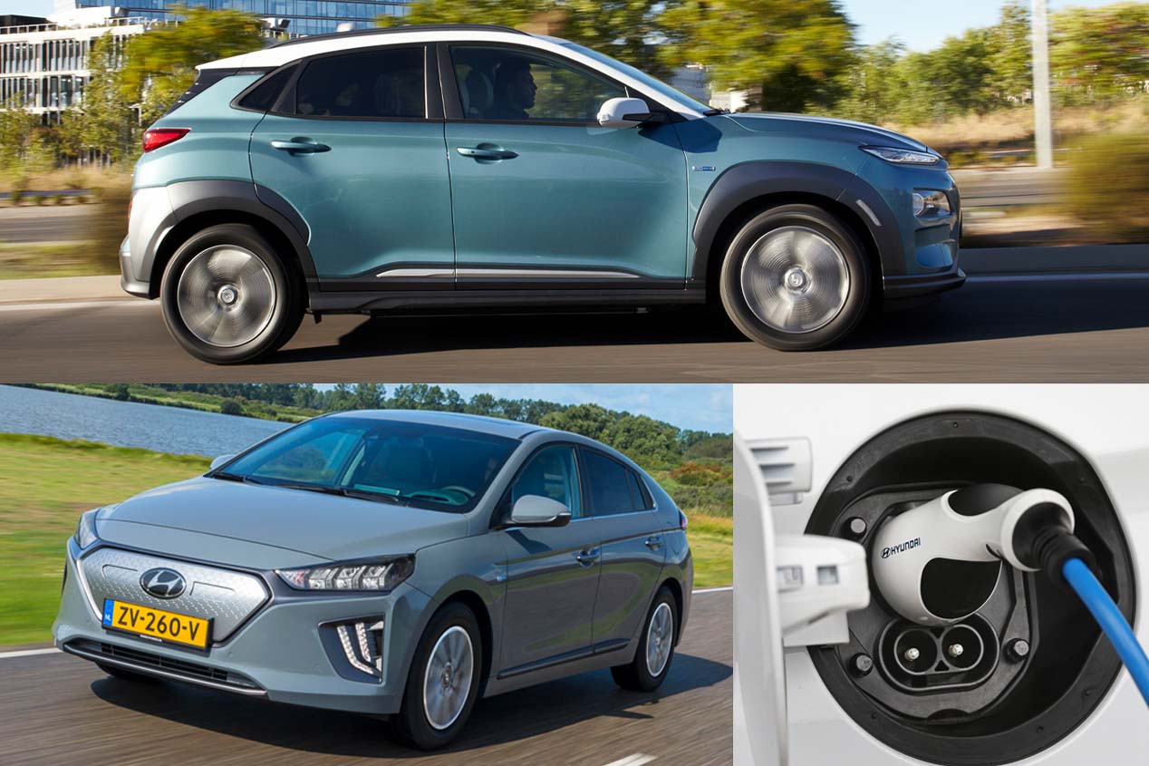 Hyundai Ionic y Kona EV, los eléctricos que menos gastan