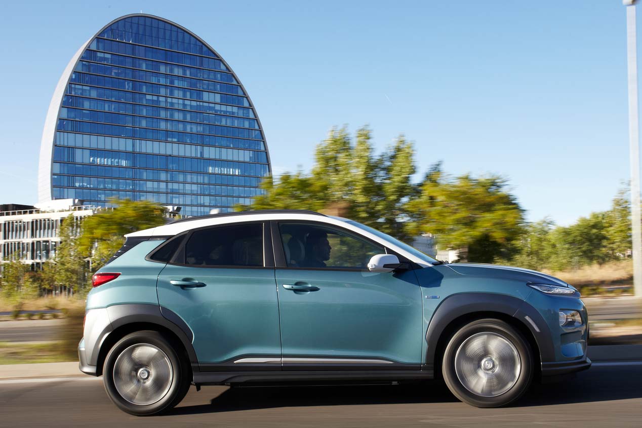 Hyundai Ionic y Kona EV, los eléctricos que menos gastan