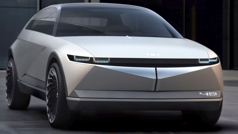 Hyundai 45: el revolucionario coche eléctrico con líneas retro que llegará en 2021