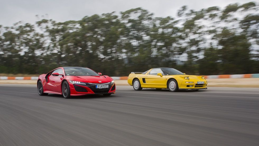 Honda NSX “clásico” frente a NSX del siglo XXI: diferencias y similitudes