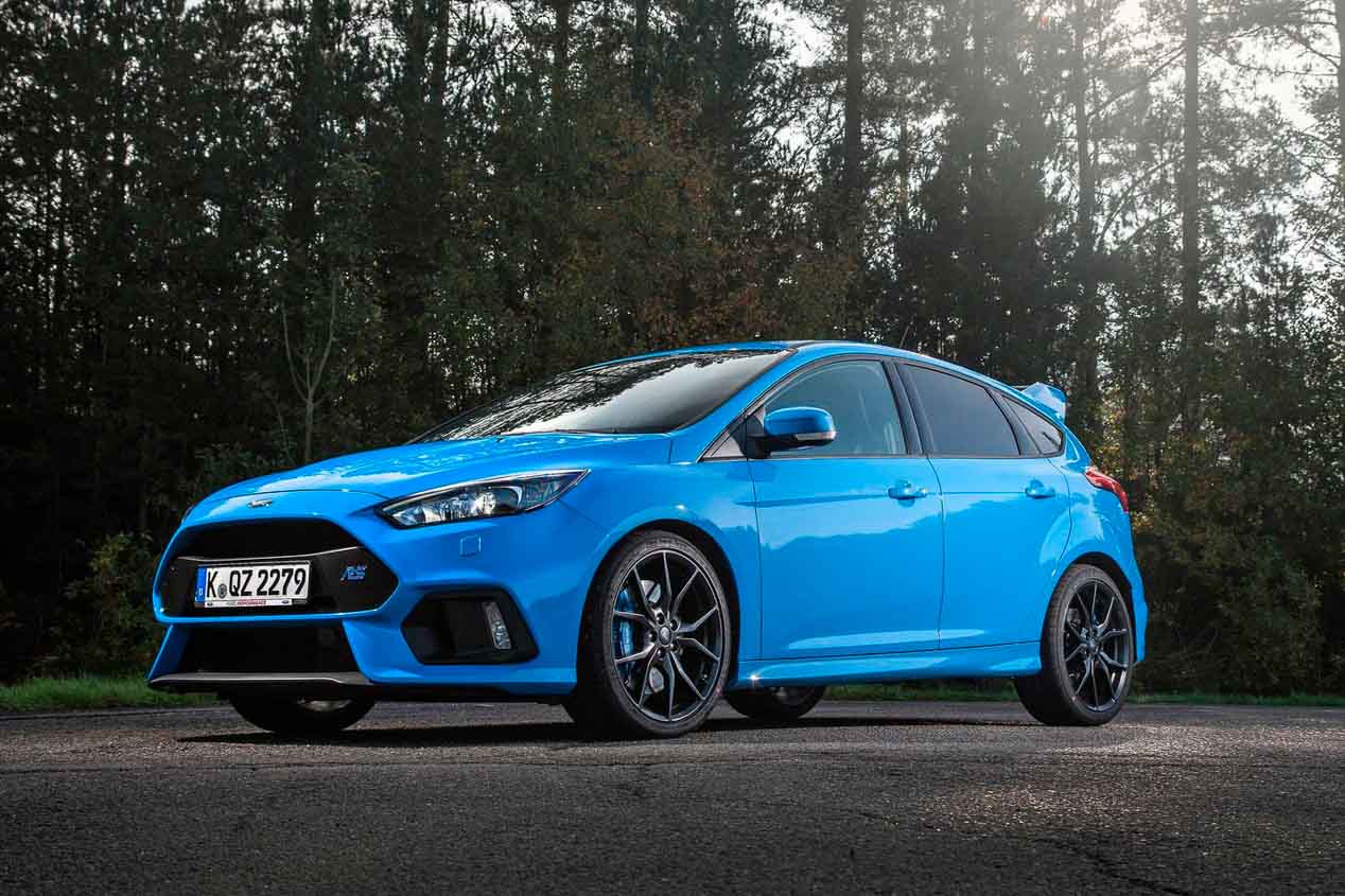 Las cuatro generaciones del Ford Focus RS