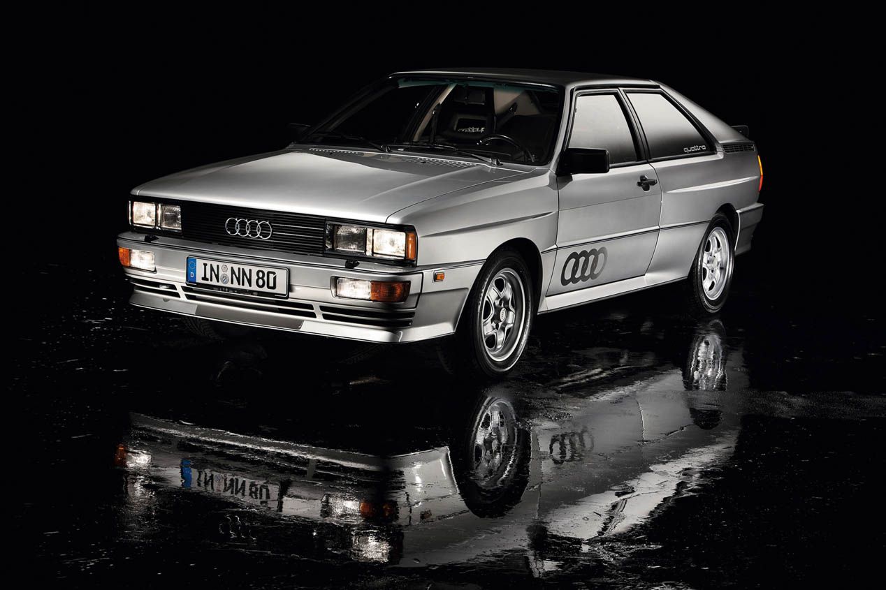 El primer Audi quattro se presentó en el Salón del Automóvil de Ginebra de 1980