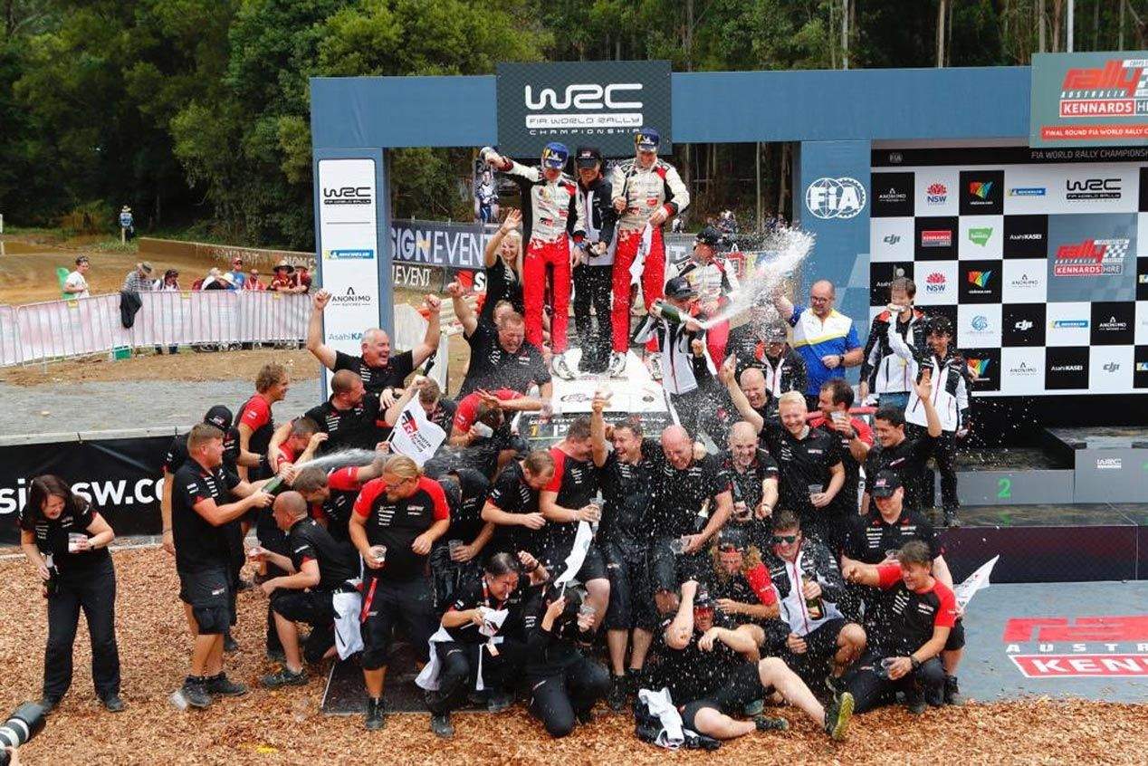 Toyota en el Mundial de Rallyes: un palmarés lleno de éxitos