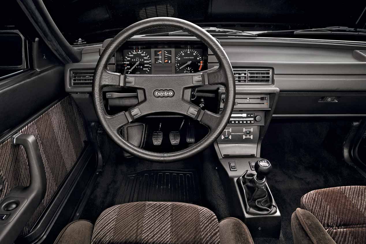 El primer Audi quattro se presentó en el Salón del Automóvil de Ginebra de 1980
