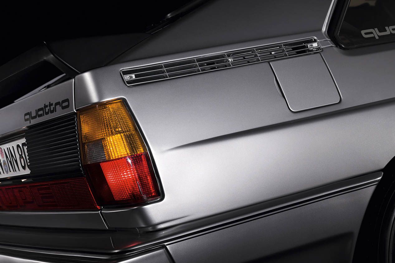 El primer Audi quattro se presentó en el Salón del Automóvil de Ginebra de 1980