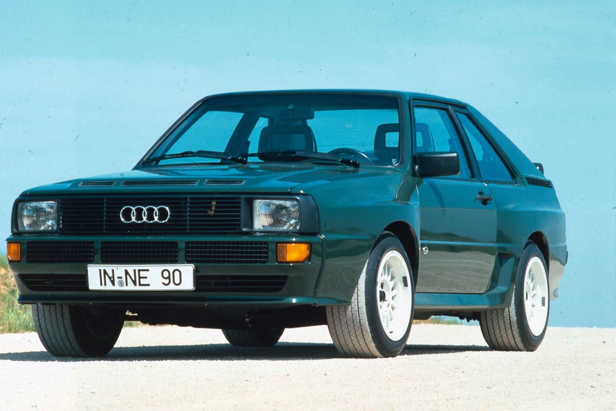 El primer Audi quattro se presentó en el Salón del Automóvil de Ginebra de 1980