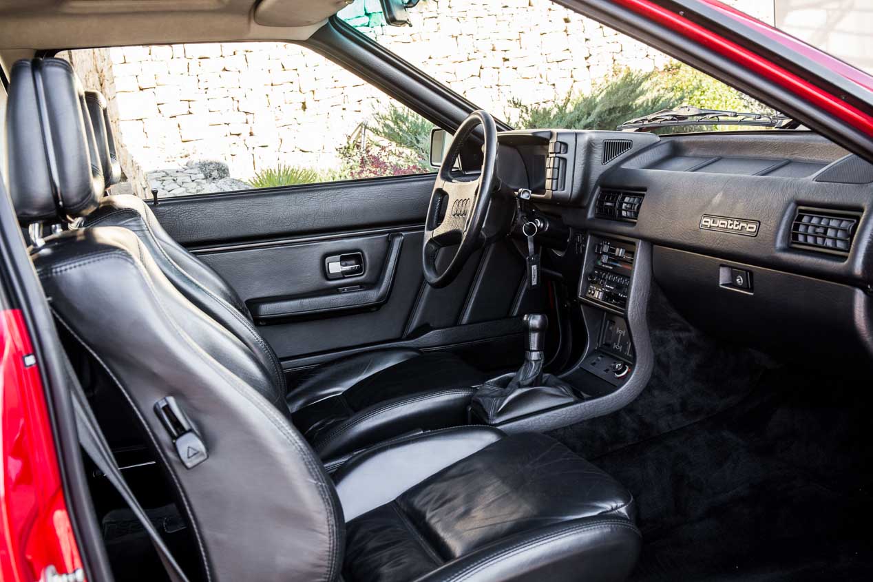 El primer Audi quattro se presentó en el Salón del Automóvil de Ginebra de 1980