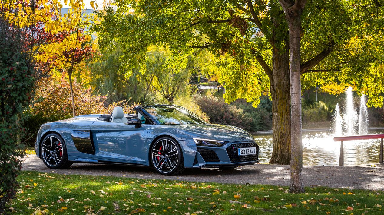 Audi R8 V10 Spyder, las mejores fotos de nuestra prueba del superdeportivo descapotable