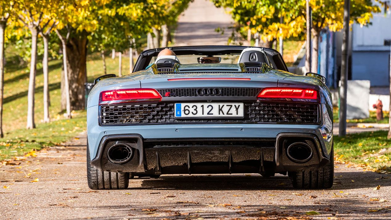 Audi R8 V10 Spyder, las mejores fotos de nuestra prueba del superdeportivo descapotable