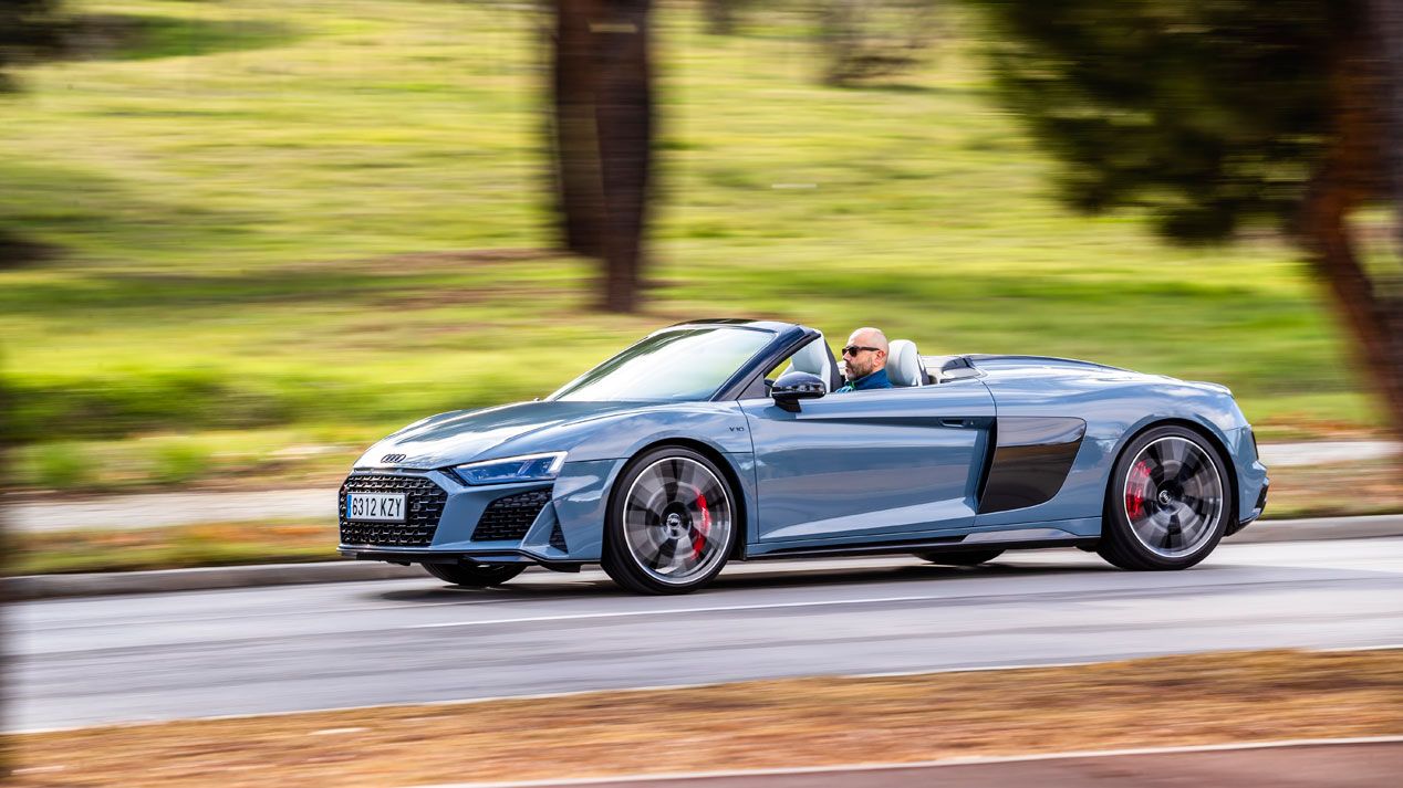 Audi R8 V10 Spyder, las mejores fotos de nuestra prueba del superdeportivo descapotable