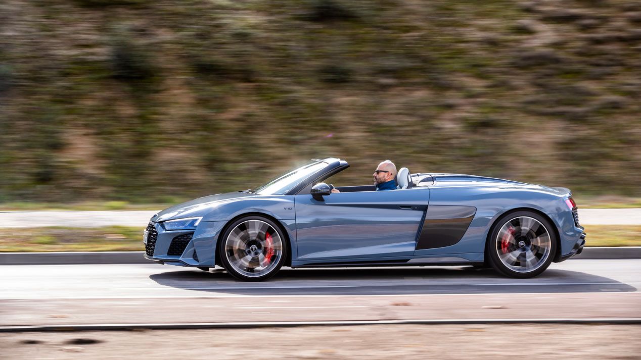 Audi R8 V10 Spyder, las mejores fotos de nuestra prueba del superdeportivo descapotable