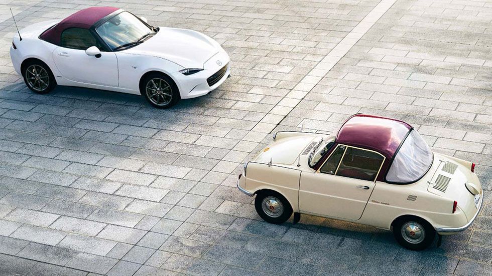 Del Mazda R360 Coupé al MX-5, 100 años de pasión por el automóvil