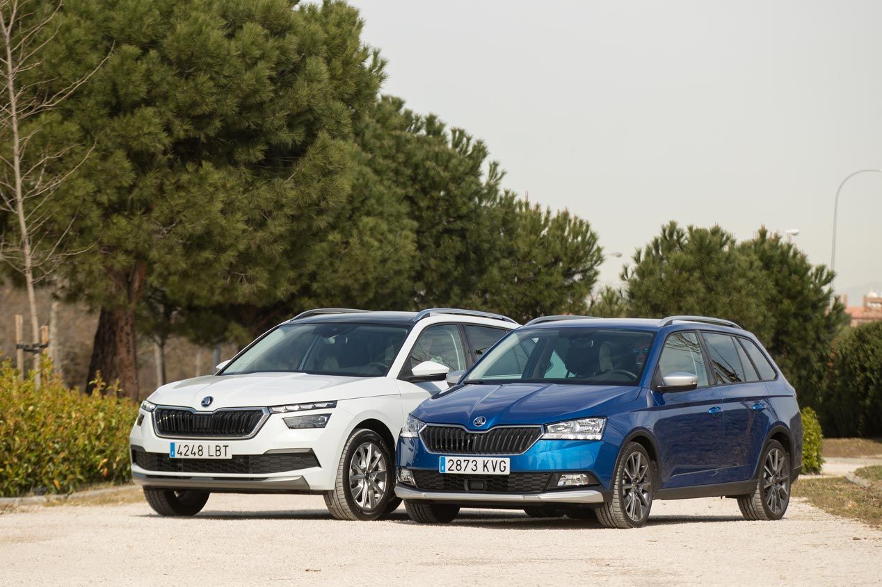 Skoda Kamiq y Fabia Scout: parecidos y diferencias