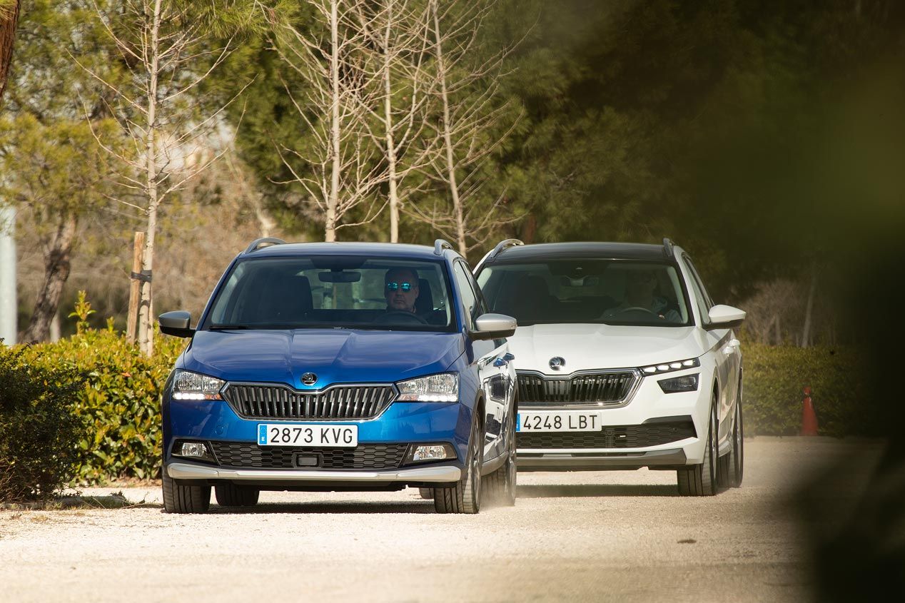 Skoda Kamiq y Fabia Scout: parecidos y diferencias