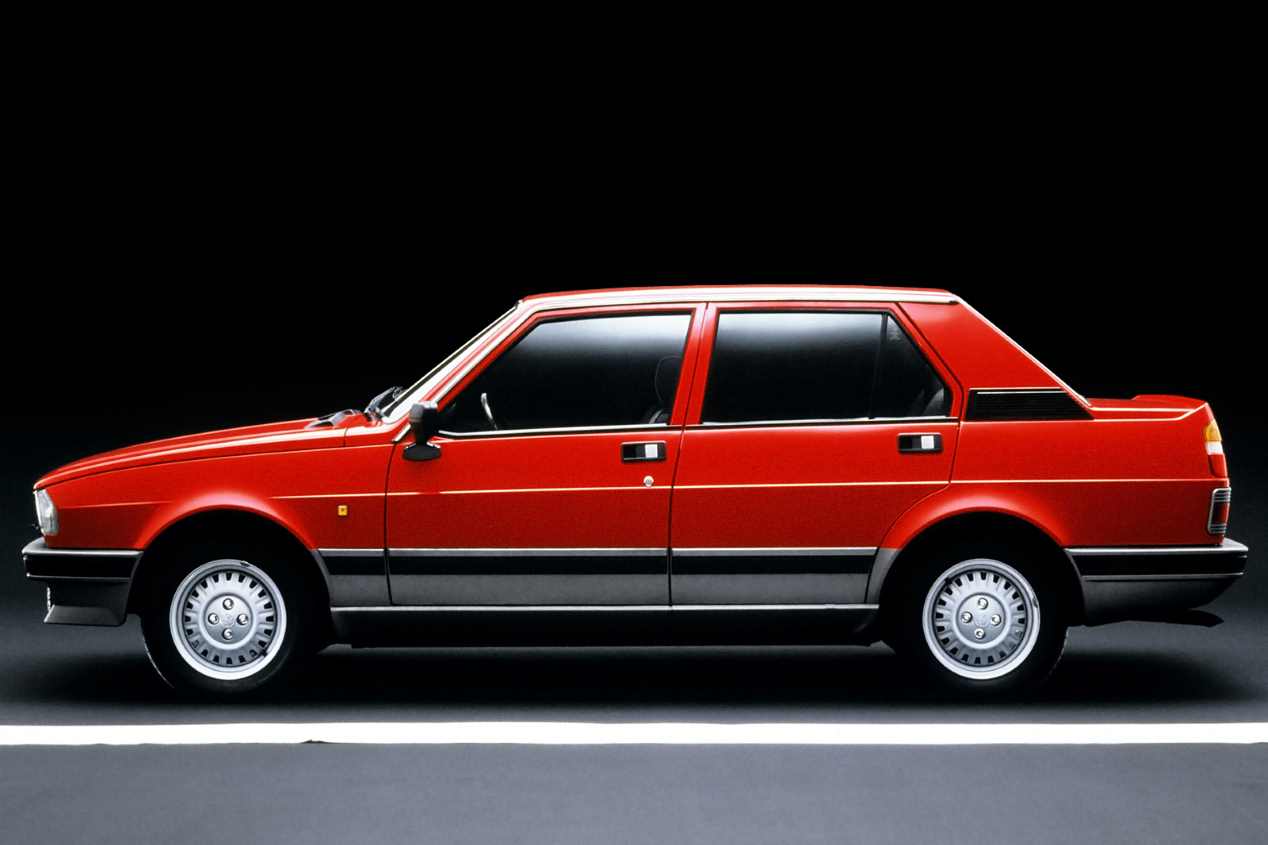 Alfa Romeo Giulietta 1983: así era esta berlina clásica