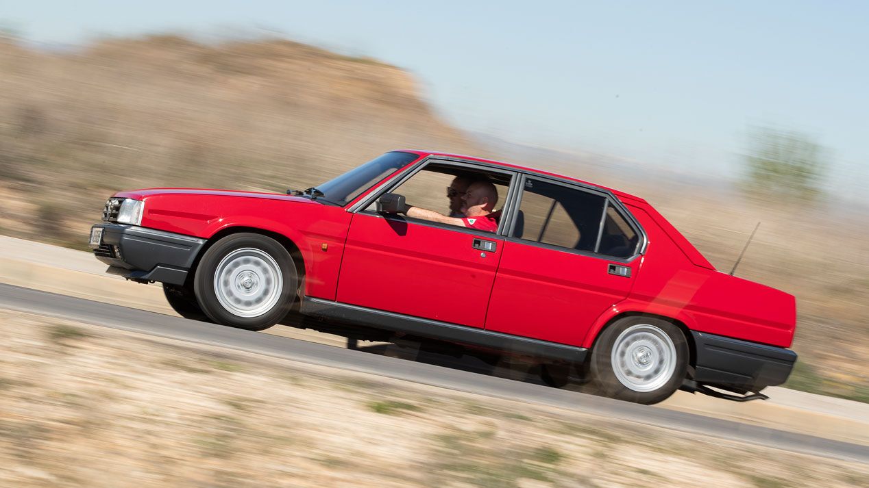 Alfa, Audi, Lancia y Saab, la batalla más reñida de berlinas de los 80