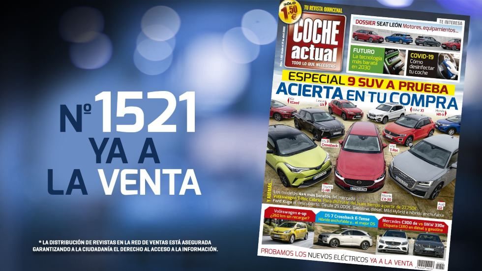 Un nuevo número de la revista COCHE ACTUAL, ya en tu kiosco