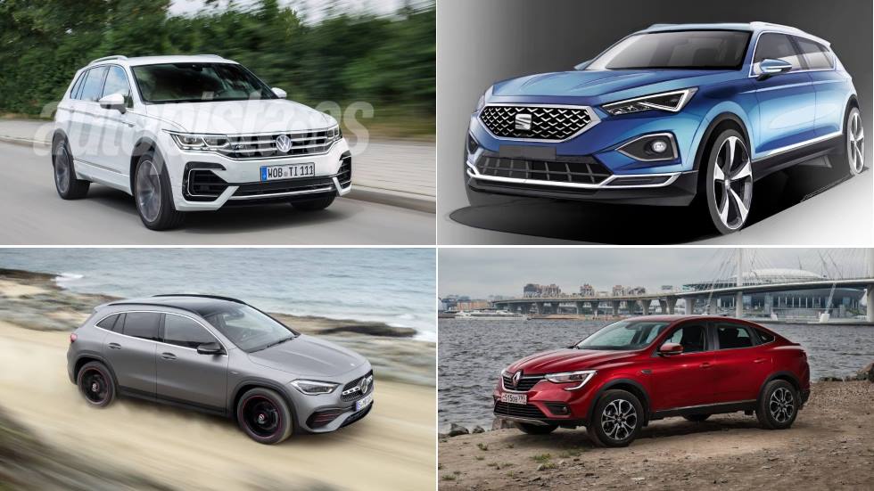 Todos los nuevos SUV medios que llegan este 2020: Tiguan, Ateca, Arkana…
