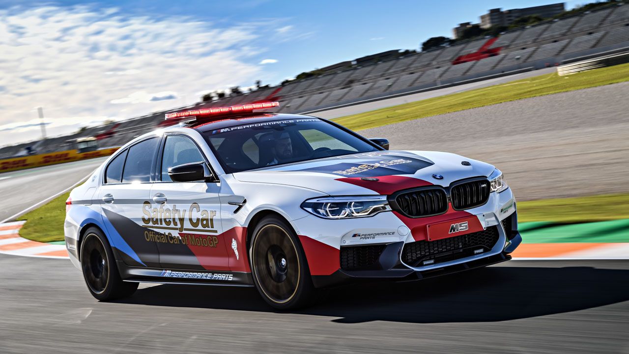 Los Safety Car de BMW en Moto GP
