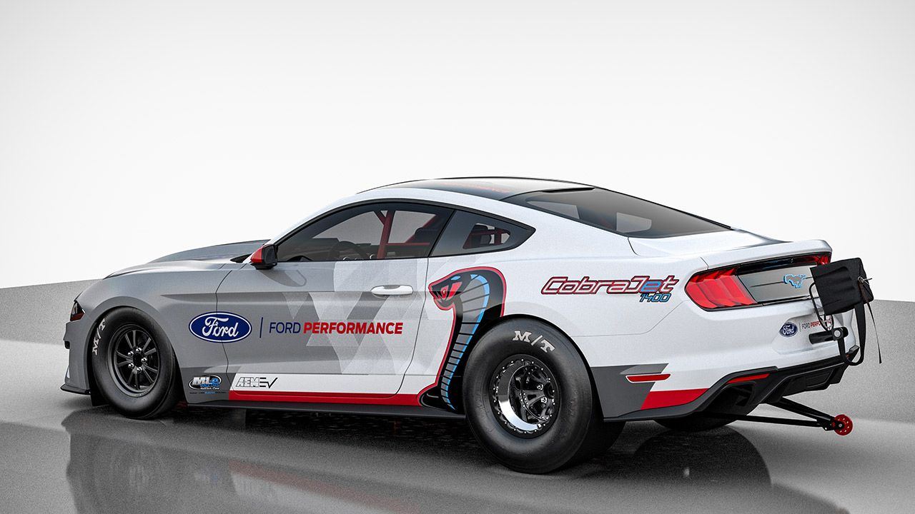 Prototipo eléctrico Mustang Cobra Jet 1400