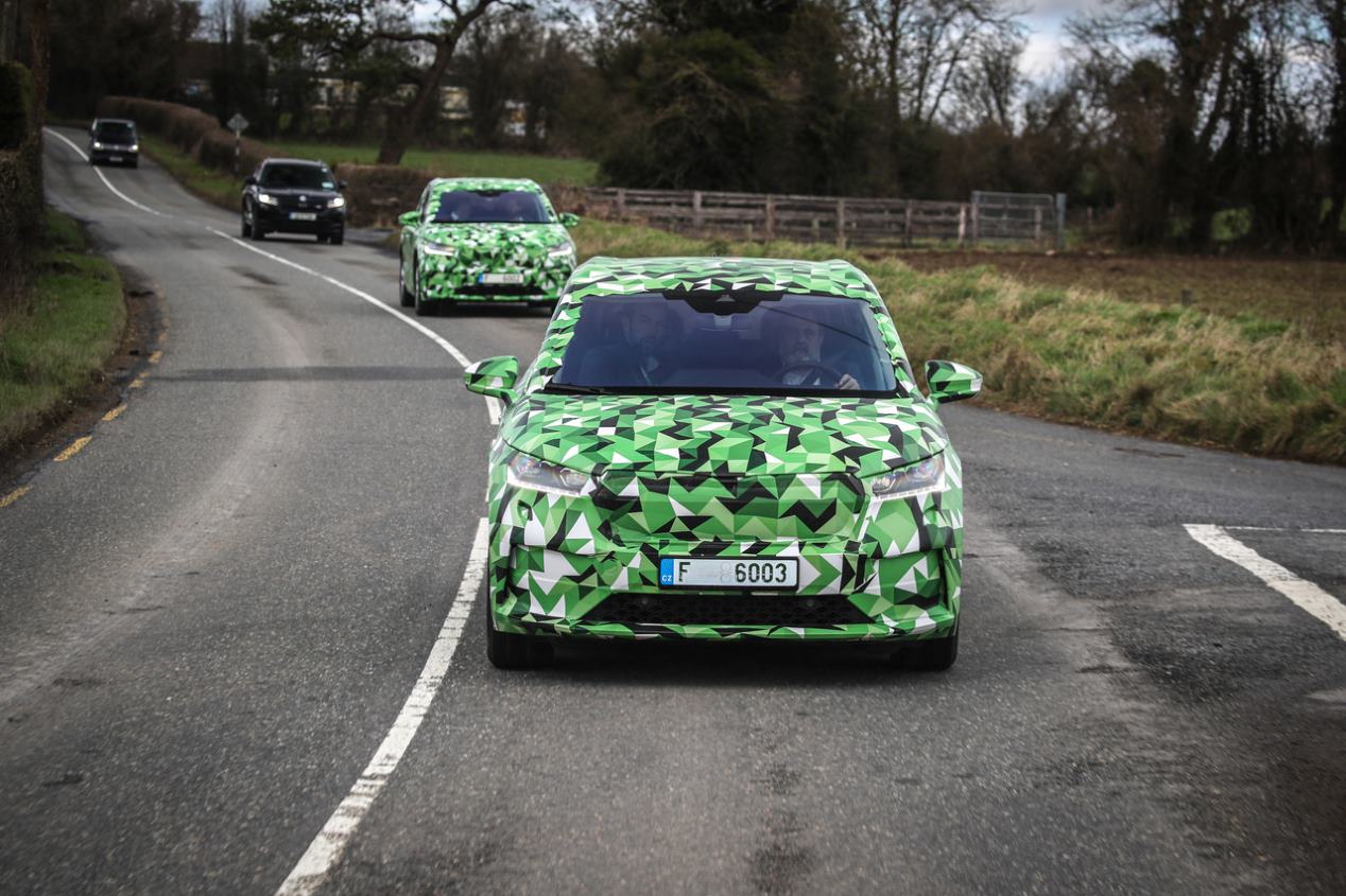 Skoda Enyaq: conducimos el nuevo SUV eléctrico, aun en prototipo