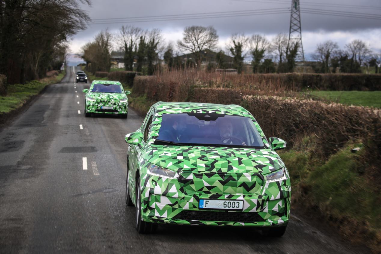 Skoda Enyaq: conducimos el nuevo SUV eléctrico, aun en prototipo