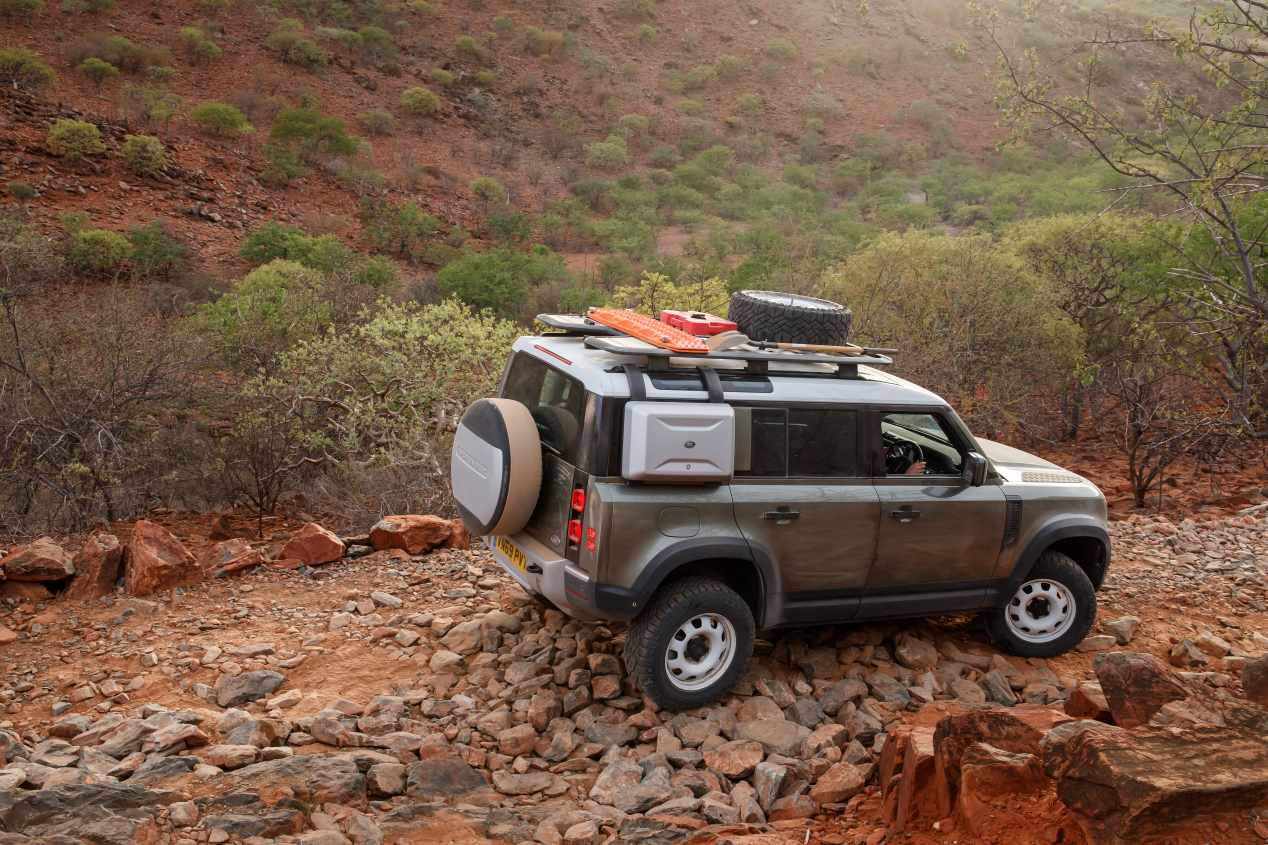 Recorremos Namibia con el nuevo Land Rover Defender