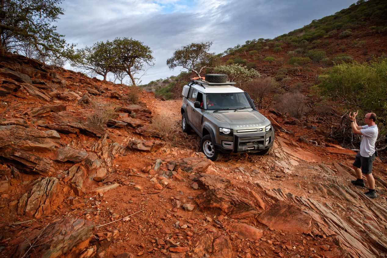 Recorremos Namibia con el nuevo Land Rover Defender