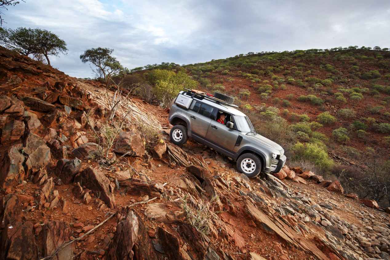 Recorremos Namibia con el nuevo Land Rover Defender
