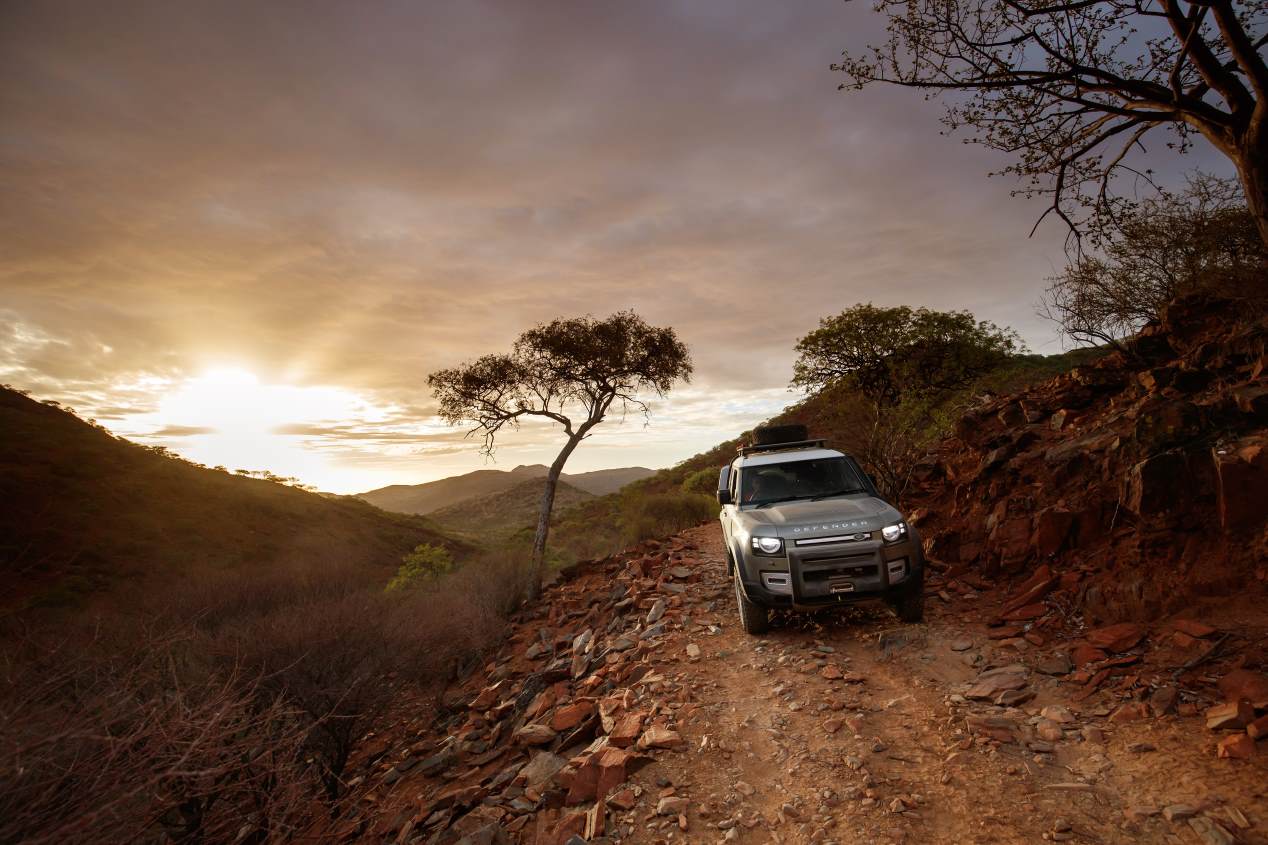 Recorremos Namibia con el nuevo Land Rover Defender
