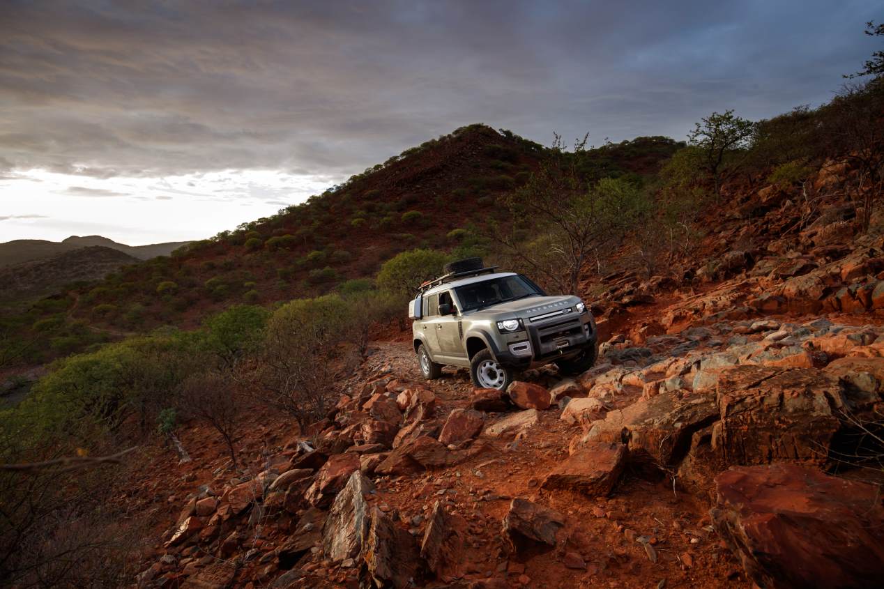Recorremos Namibia con el nuevo Land Rover Defender