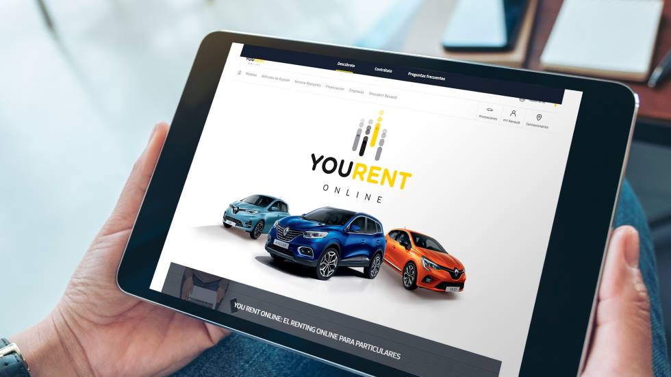 Renault pone en marcha su servicio de renting a particulares