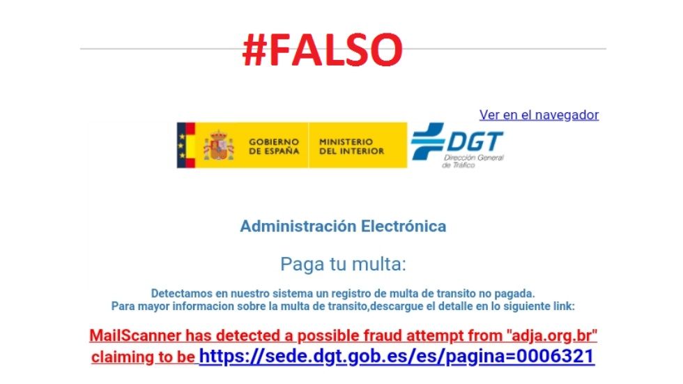 La DGT alerta de esta nueva estafa a los conductores durante el confinamiento