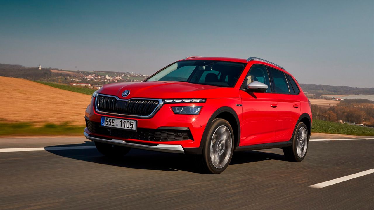 El nuevo Skoda Kamiq Scoutline presenta una imagen más campera.