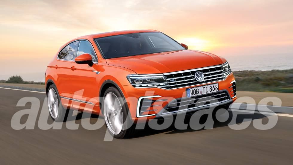 VW Tiguan Coupé: así será  la futura versión coupé del SUV.
