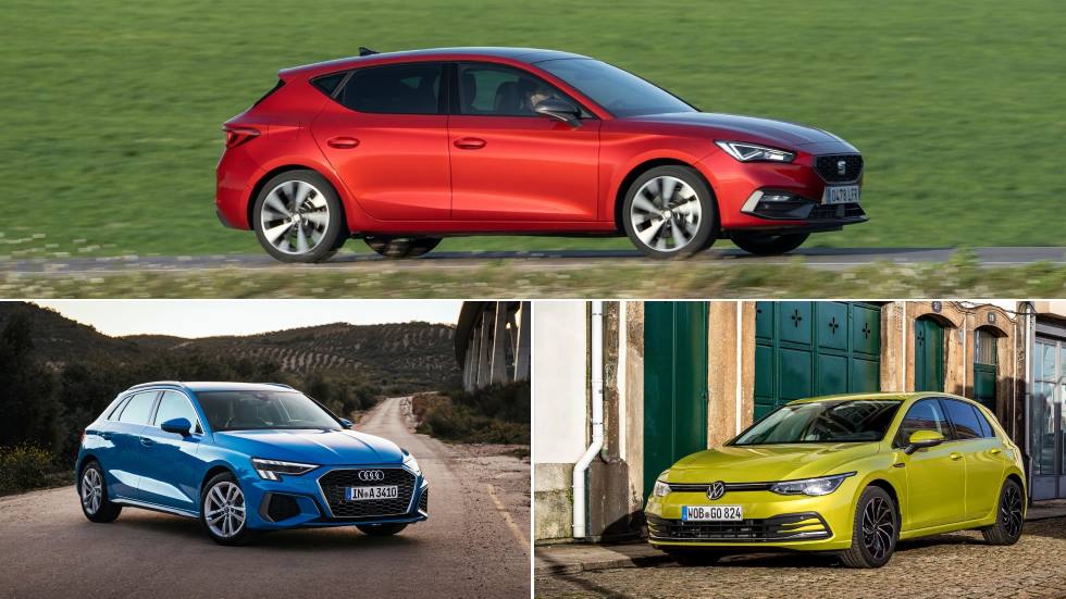 Audi A3, Seat León VW Golf: ¿cuál da más por menos?