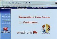 Línea Directa lanza sus servicios vía Internet hoy