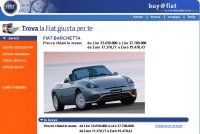 Fiat lanza un sistema de compras online