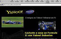 Yahoo! subasta un Fórmula 1