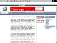 Ayrton Senna, en Internet