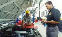 Un tercio de los automovilistas no acude al taller hasta que no sufre una avería