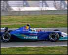 Los pilotos de Sauber, intratables en Cataluña