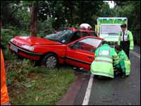 Rajoy cree factible reducir a la mitad el número de muertos en carretera Rajoy cree factible reducir a la mitad el número de muertos en carretera