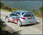 Panizzi, intratable durante la primera etapa del Rally de Córcega