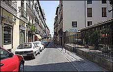 Empieza la peatonalización de la madrileña calle Huertas