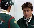Alonso sorprende en su test con el Jaguar R3