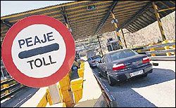 Autopistas españolas, sin límite de precio