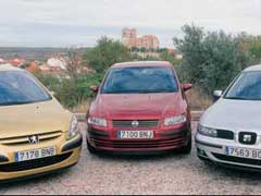 Fiat Stilo JTD Dynamic / Peugeot 307 HDi XS / Seat León 1.9 TDI 110 Sport Fiat Stilo JTD Dynamic / Peugeot 307 HDi XS / Seat León 1.9 TDI 110 Sport