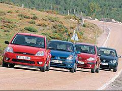 Citroën C3 1.6 / Ford Fiesta 1.6 / Renault Clio 1.4 / Volkswagen Polo 1.4