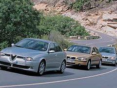 Alfa 156 GTA / BMW 330i / Volvo S60 T5
